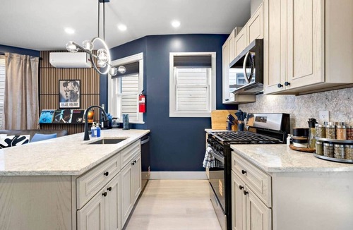 Hackensack River Waterfront Apartment | Modern 3BR/2BA - Easy Walk to NYC Train