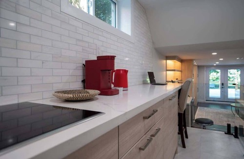 Seven Oaks Apartment | Modern 3BR Basement Retreat w/Workspace & Parking!