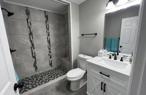 Southwest Raleigh House | Modern 3BR Home near Raleigh and RTP, EV Charger and Arcade
