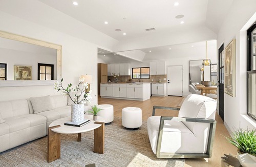 West Los Angeles House | Modern 3BR Luxury Home w/Designer Kitchen & Bright Open Living in Rancho Park
