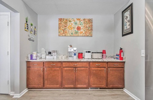 West Omaha House | Modern 4 BR Retreat | Arcade, Bounce House, Firepit, Grill