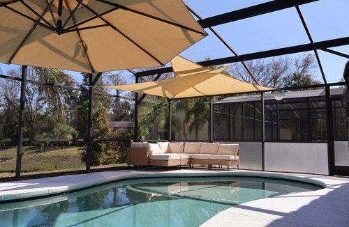 Lake Wilson Preserve House | modern 4BR Disney area with private/lighted pool