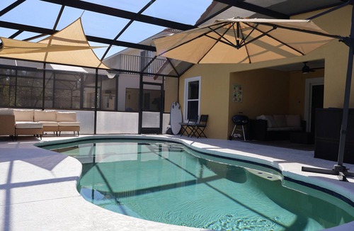 Lake Wilson Preserve House | modern 4BR Disney area with private/lighted pool