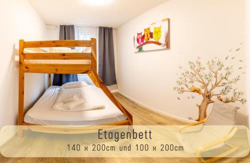 St. Gallen Apartment | Modern 80qm Flat with Balcony & free Parking