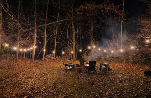 Catskill House | Modern A-Frame Cabin with Loft, Firepit and Grill