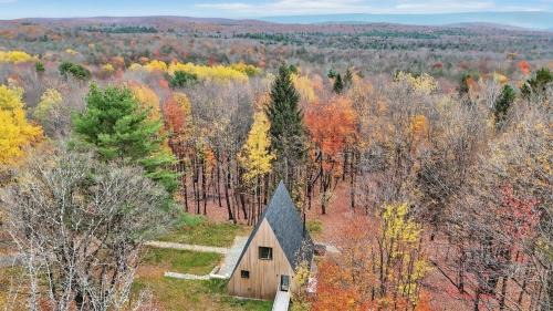 Town of Denning Ski Chalet | Modern A-Frame Catskills Hot Tub & Fireplace