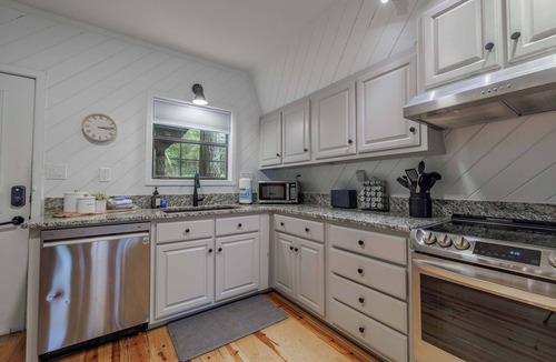 Morganton Cabin | Modern A-Frame on Lake Blue Ridge w/Private Dock & Hot Tub