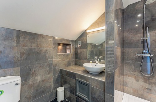 Mortehoe Ski Chalet | Modern and contemporary brick-built lodge.