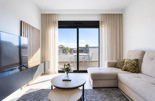 San Miguel de Salinas Apartment | Modern Apartment with Large Sunny Terrace & Pool Costa Blanca
