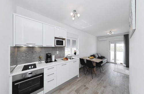 Seline Apartment | Modern apartment for 4 people with pool use
