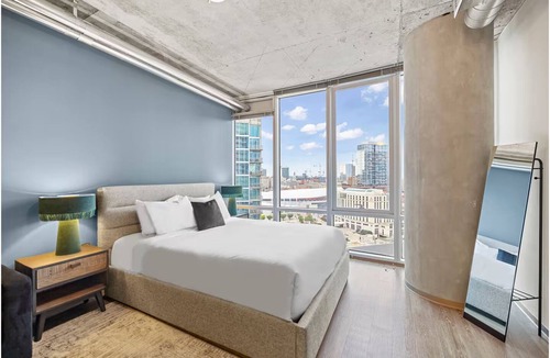 Sobro Hotel | Modern Apartment w/Kitchen | Pet Friendly & Pool | Near Boardwalk & Stadium