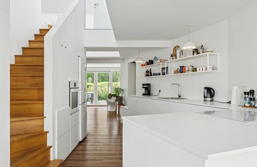 Saksild Strand House | Modern architectural house at Saxild beach