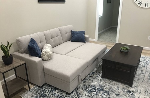 Fox Farm-College Apartment | Modern basement apartment w/private yard just minutes from downtown Cheyenne.