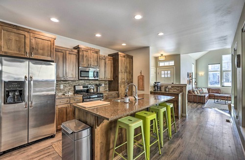 Old Farm District House | Modern Bend Home Rental w/Private Hot Tub!