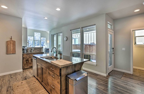 Old Farm District House | Modern Bend Home Rental w/Private Hot Tub!