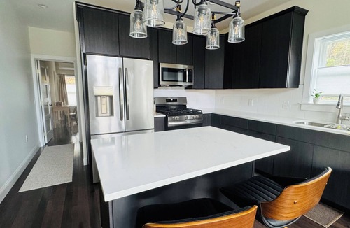 Callicoon Center House | Modern Black-Clad Chalet 3BR/3Bath with Private Pond in Callicoon Center