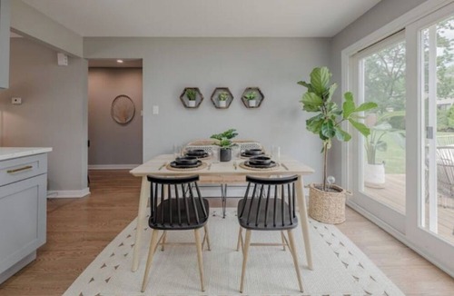 Forestview House | Modern Boho house in Lombard 7 min to Metra
