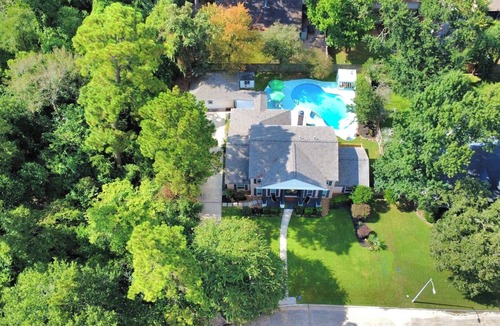 Kingwood House | Modern Boho Oasis | Pool/Spa/Cabana + Arcade+Games