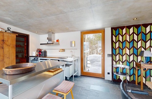 Maloja Apartment | Modern, bright 3½ room apartment on two floors (2nd & 3rd floor) with direct acc