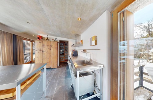 Maloja Apartment | Modern, bright 3½ room apartment on two floors (2nd & 3rd floor) with direct acc
