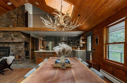 Copake Lake Cabin | Modern Cabin with Pool and Privacy