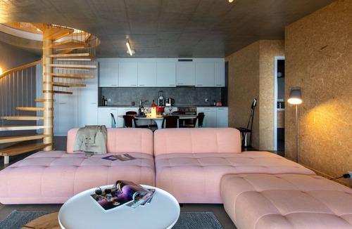 Monthey Cabin | Modern Cabin With Private Terrace Garden