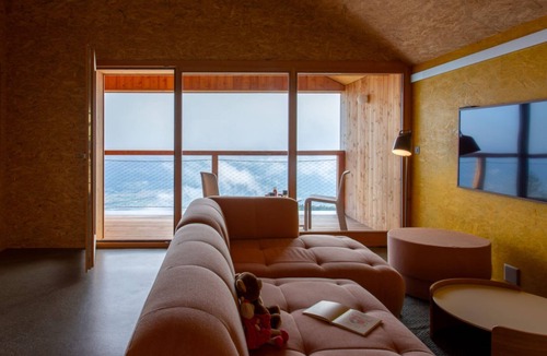 Monthey Cabin | Modern Cabin With Private Terrace Garden