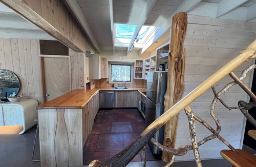 Margaretville House | Modern Catskills Escape w/Hot tub, Creek, & Views