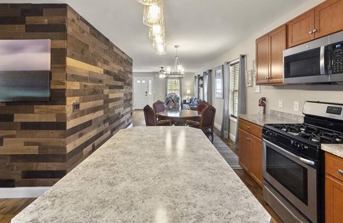 Town Bank House | Modern Coastal Beach Getaway in Cape May Historic Whaling Village, 2.5 blocks to Delaware Bay Sunsets