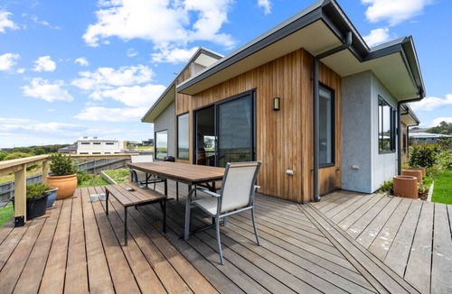 Kilcunda House | Modern Coastal Escape: Pet Friendly with Fireplace