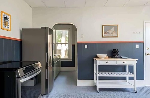 Deering Center Apartment | Modern Comfort: Stylish 2BR for Long-Term Stays