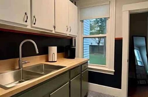 Deering Center Apartment | Modern Comfort: Stylish 2BR for Long-Term Stays