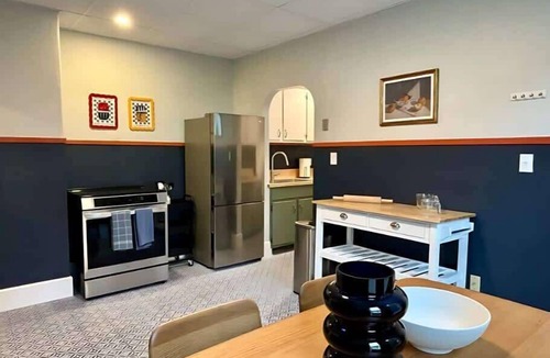 Deering Center Apartment | Modern Comfort: Stylish 2BR for Long-Term Stays