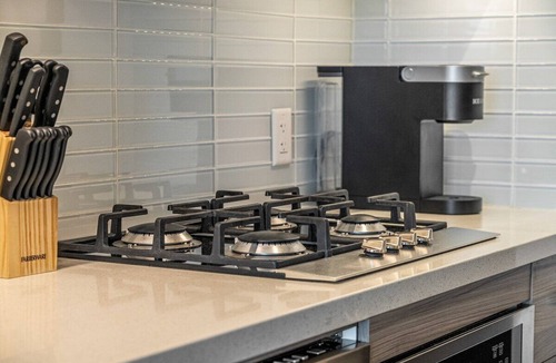 Connaught Apartment | Modern Comfort with Views, Parking, Office & AC