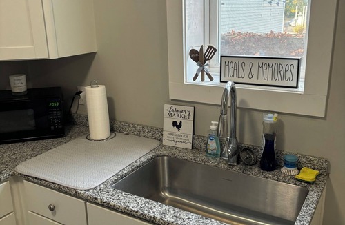 Oswego Apartment | Modern Comforts: Discover the Best of Oswego from Our Stylish Retreat!
