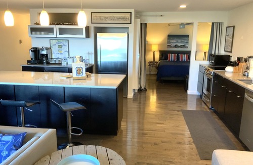 Old Orchard Beach Condo | Modern Condo overlooking Memorial Park, with Great views of OOB