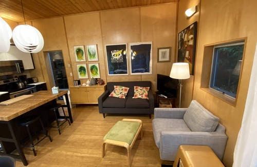 Port Townsend Cottage | Modern Cottage Compound With Decks And Outdoor Fire Pit