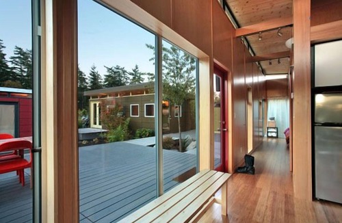 Port Townsend Cottage | Modern Cottage Compound With Decks And Outdoor Fire Pit