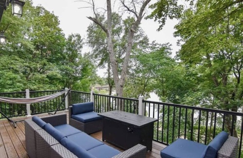 Waverly House | Modern Cottage Oasis w/ Double Deck & Hot Tub Area