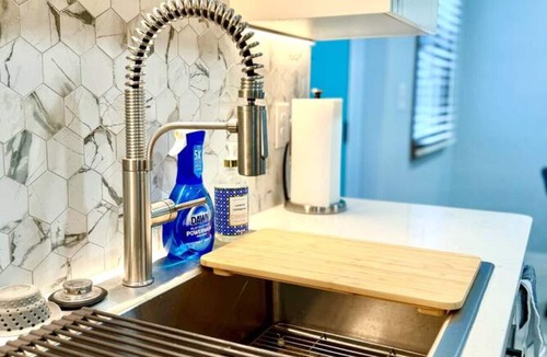 Sioux Falls House | Modern Cozy Brown House | Stylish Stay Near Downtown
