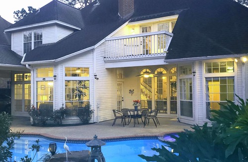 Barker House | Modern Custom Home in Prestigious Champions Golf Club Community