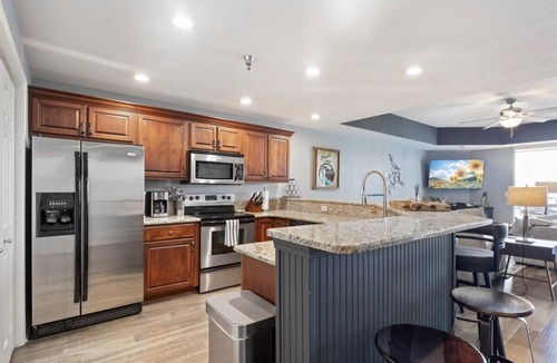 Osage Beach Condo | Modern Decor, Views, Grill, Workstation, Boat + 2 PWC Slips & Resort-style Amenities