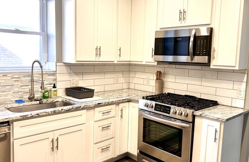 University City Apartment | Modern Duplex, Quiet, Safe, home office in desirable U City