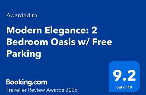 Epping Apartment | Modern Elegance: 2 Bedroom Oasis w/Free Parking
