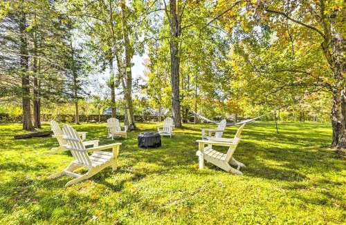 Marble Dale House | Modern Escape with Fire Pit, Near Lake Waramaug