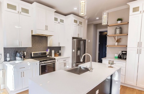 Albright House | Modern Farmhouse Style, 4-bedroom home, downtown Durham, large private yard