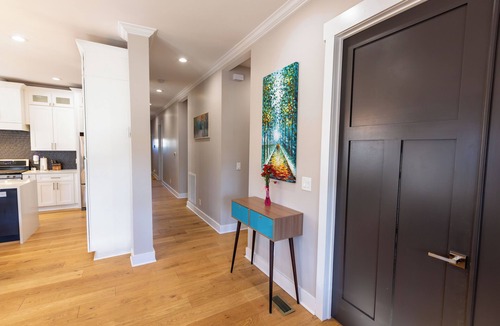 Albright House | Modern Farmhouse Style, 4-bedroom home, downtown Durham, large private yard