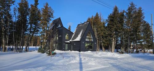 East Braintree House | Modern Forest Retreat with Sauna and Hot Tub
