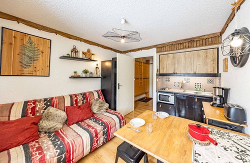 Montgellafrey Apartment | Modern studio 4 people at ski lift, free parking