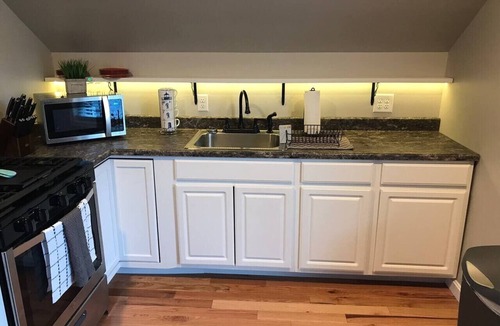 Brewer Apartment | Modern furnished apartment w/BBQ Grill